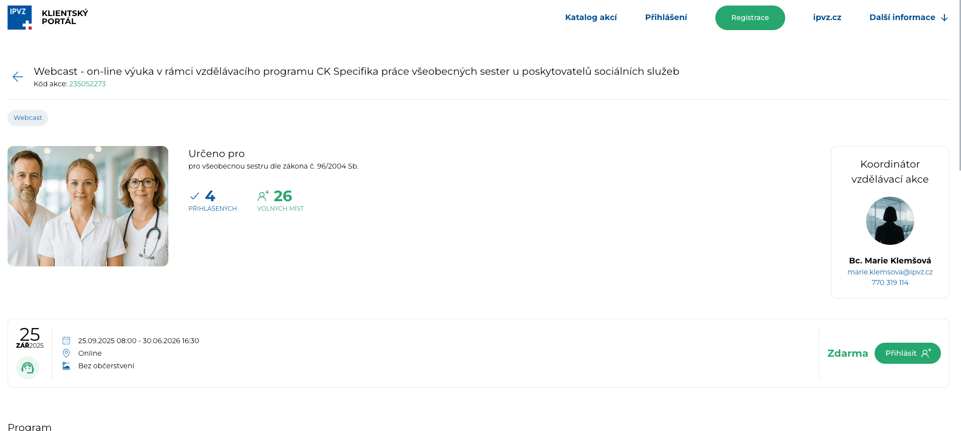 IPVZ Portál ukázka 4